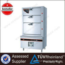 Para o equipamento de cozinha Saveutant 400L Luxo geral espuma de vapor elétrico